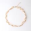 Bien Vetu 8Mm Freshwater Pearl Gold Chain Layered Necklace