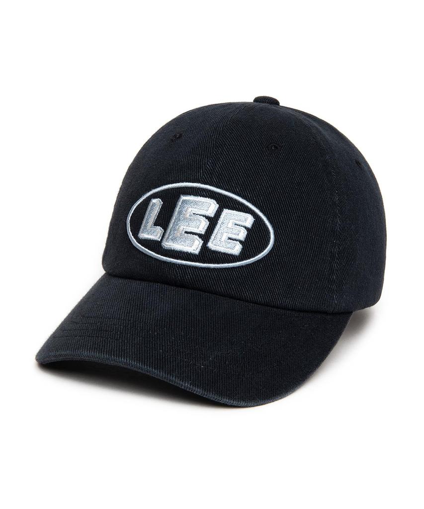 LEE Modified Oval Logo Ball Cap Charcoal