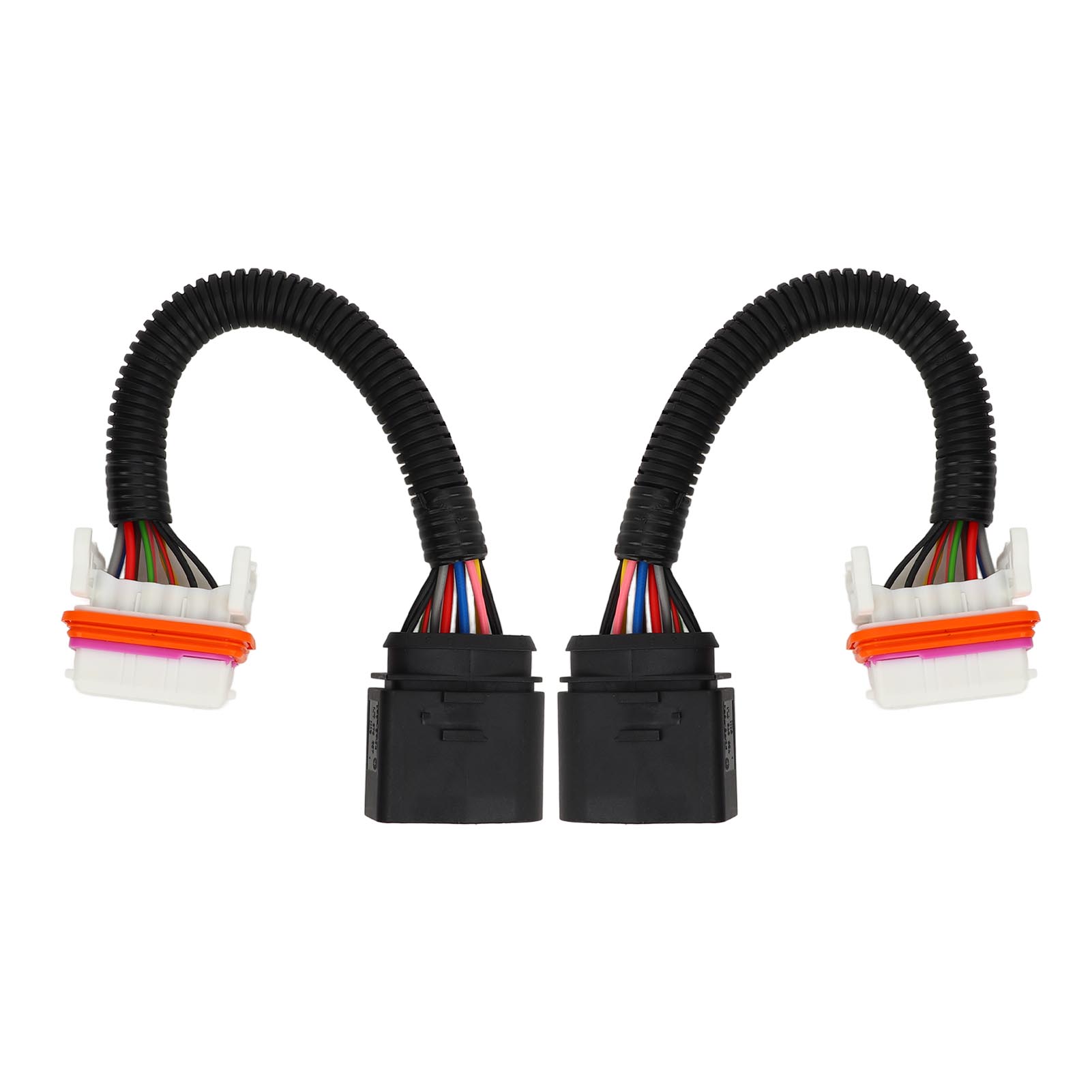 

2PCS Xenon Headlight Wiring Harness Left Right Circuit Protection 95563123910 for Cayenne 2003 to
