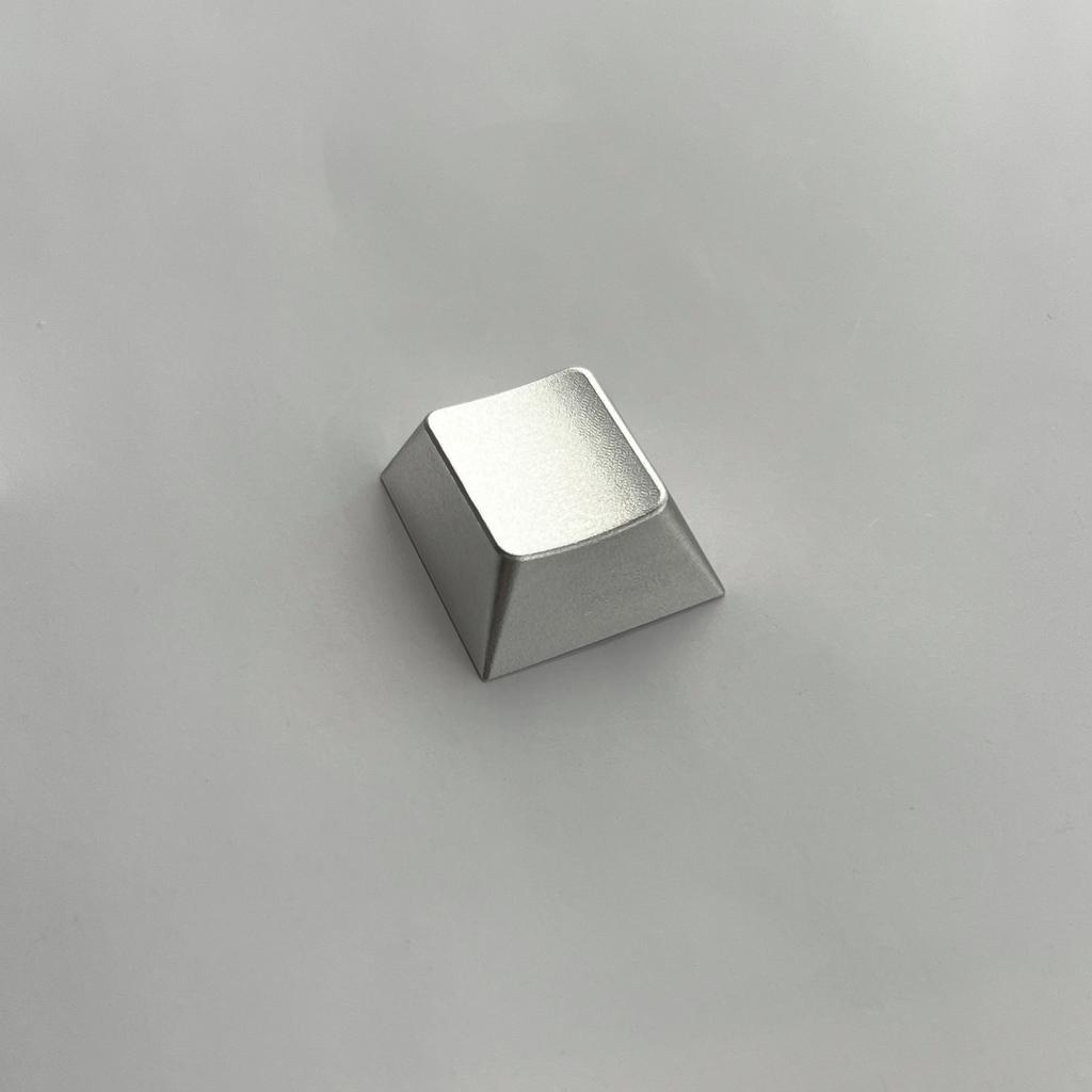Uncarved Metal Keycaps Custom Single Keycaps R1/R2/R3/R4 Cherry Profile 1.25U 1.5U Keycaps for Mechanical Keyboards Gifts