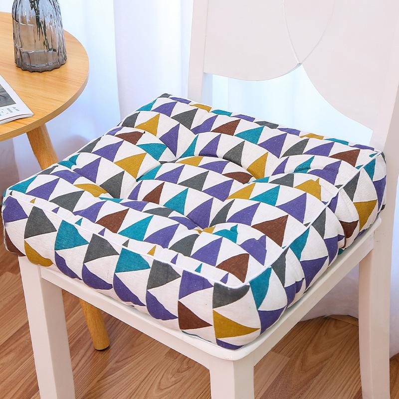 10cm Thick Cushion for All-season Office Computer Chair Cushion Student Stool Cushions Multi Purpose Square Seat Pads Soft Comfortable Waist Cushion