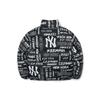 New MLB Down Jacket Winter, Cropped Unisex Black 3ADJN0316-50BKS