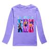 K Pop Demon Hunters Long Sleeve T-shirts Rumi Mira Zoey Autumn Children Clothing Cute Print Tops Gift Children's Boy and Girl Kids Unisex T-shirts