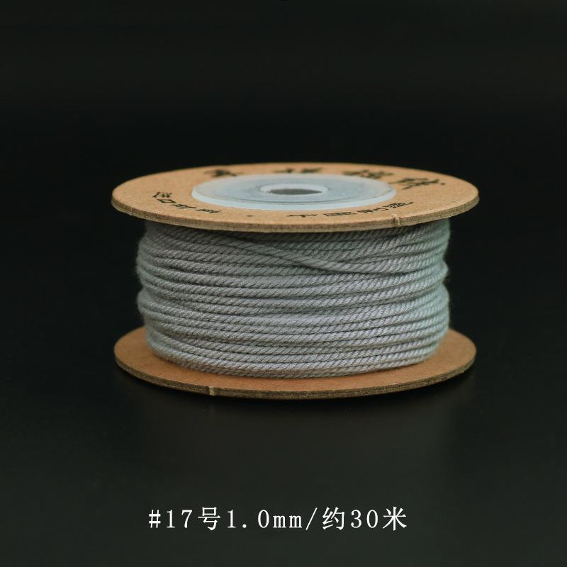 Filo di Cotone Tibetano Strofinato a Mano, Braccialetti Intrecciati a Mano, Stelle Luna, Perle Bodhi Buddha, Nappe, E Fili da Gioco