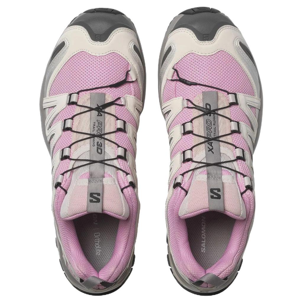 Salomon Xa Pro 3D Versatile Comfortable Supportive Low-Top Outdoor Functional Shoes Unisex Shoes Pink Gray 479886