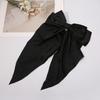 Hairpin Bow Theme Chiffon Long Ribbon Hair Clip Bright Color Lightweight Back Head Hair Claw Hair Accessories