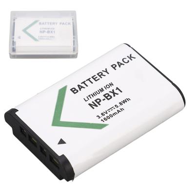 Akumulator NP BX1 3,6 V 1600 mAh Akumulator litowo-jonowy NP BX1 do Cyber Shot DSC HX RX1 RX1R II RX100 FDR