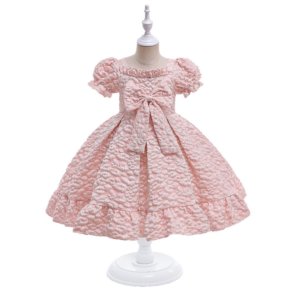 Sukienki dziecięce dla dziewczynek elegancka suknia ślubna księżniczki dzieci w stylu Vintage suknia wieczorowa bal bożonarodzeniowy Vestidos 3 8 10 lat