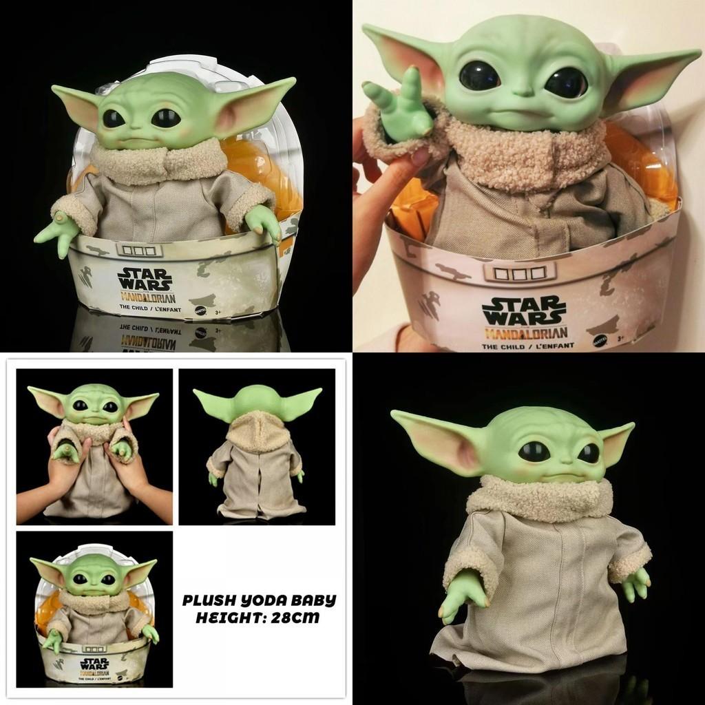 11in Star Wars Mandalorian Yoda Baby Grogu Plush Doll Perfect For Collectors And Decor