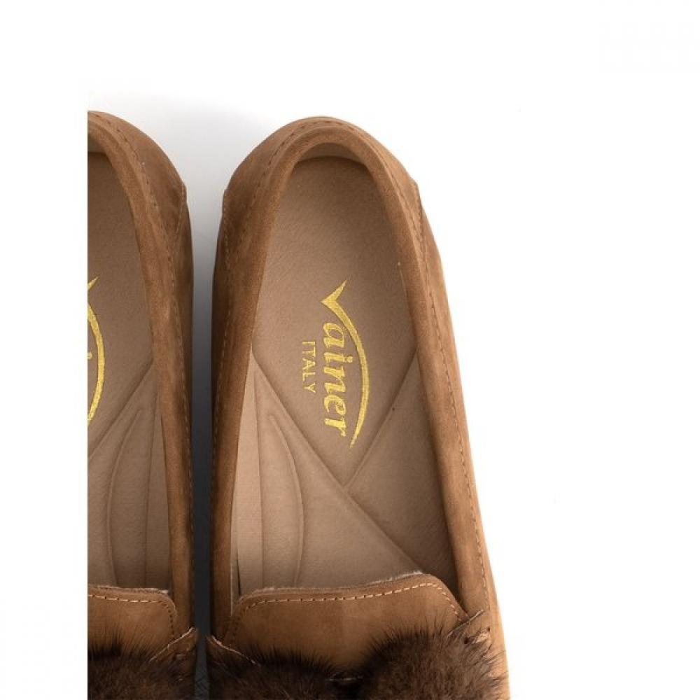 Vainer Women Comfort Fleece Lined Loafer 322f0v1cc