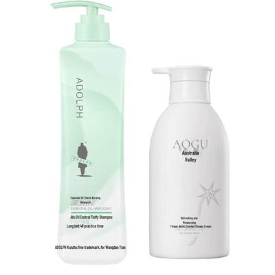 Adoff Ölkontrolle Volumengebendes Shampoo & Feuchtigkeitsspendendes Duschgel Set