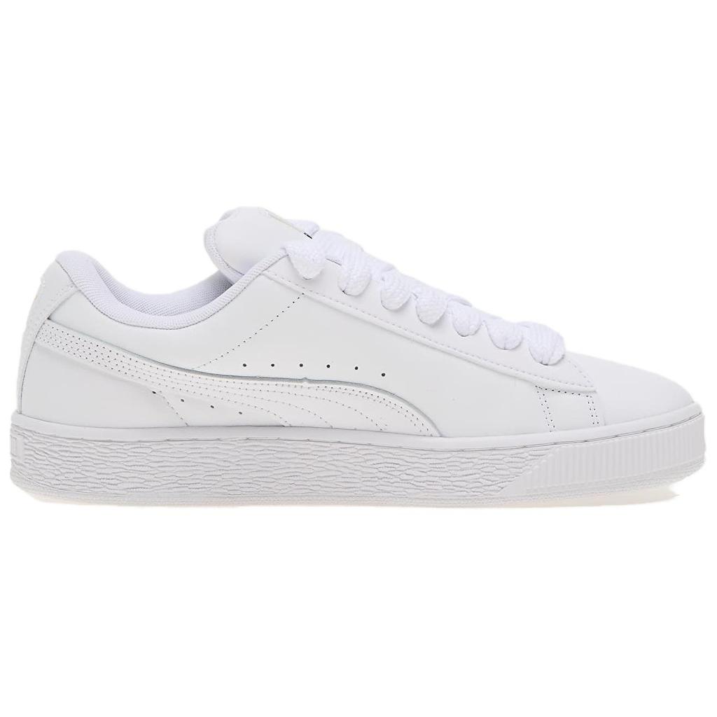 New PUMA Suede Xl Low Top Skateboard Shoes Unisex White 397255-01