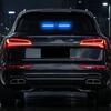 Solar Powered Vibration Activated Strobe Light Anti-Collision Rear Window Lamp  Vehicle