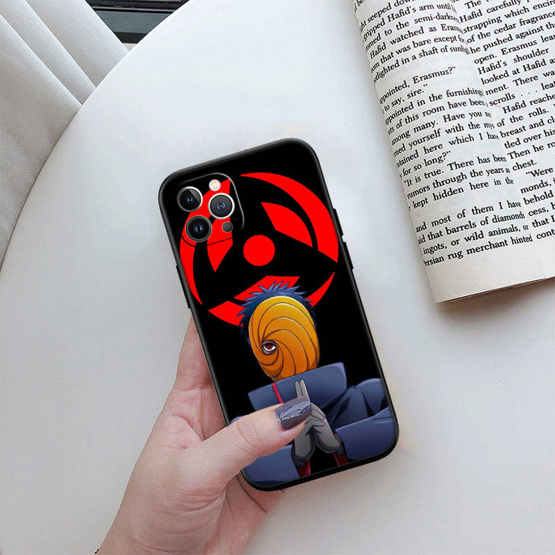 MH151 Uchiha Obito Phone Shell Case for iPhone 7 8 11 12 13 14 15 16 17 16E XS Pro Max XR X SE Air