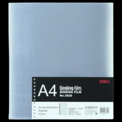 Deli 3820 Transparent A4 Binding Covers CN Plug (adapter Included)