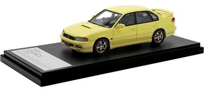 Inter Allied Hi Story Scale Subaru Legacy RS Cashmere Yellow Finished Model HS499YE 1/43 (1997)