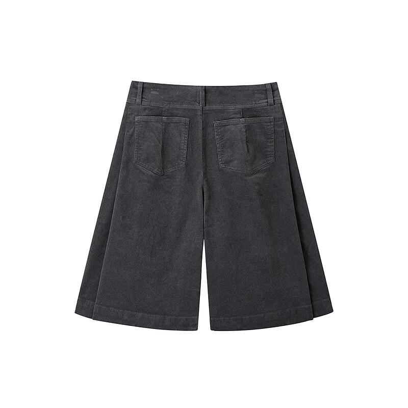 Ledin Pleated Drawstring Casual Skort Shorts