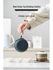 Portable Ceramic Tea Set: Quick Cup, One Pot, Three Cups - Perfect for Travel and Outdoor Use
