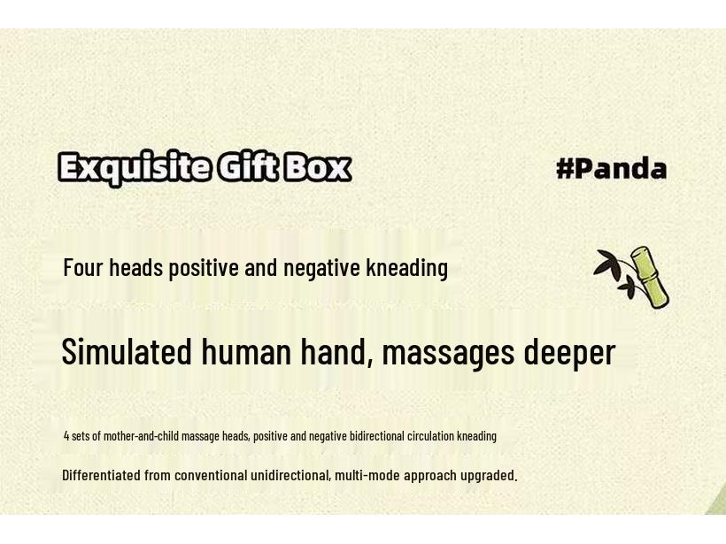 Panda Massage Pillow: Perfect Birthday, Graduation, or Anniversary Gift for Bestie, Girlfriend, or Wife.