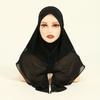 New Instant Hijabs Bonnet Hijab Muslim Woman Shawls Femme Muslim Woman Hat Modale Hijab Undercap Head Scarf Headwraps For Women