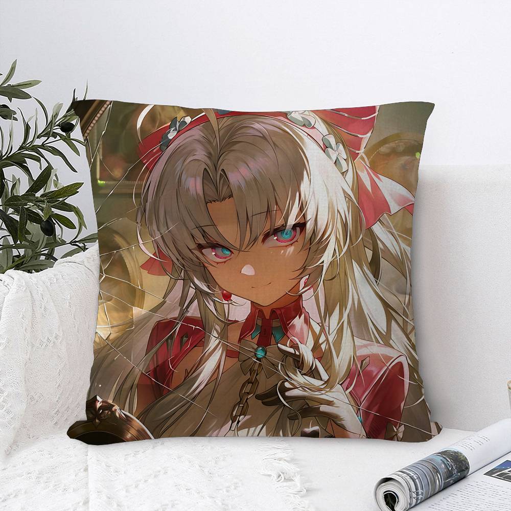 

Подушка для игры Wuthering Waves Мультяшный подарок Наволочка Декор для спальни Дома Дивана Кресла Сиденья Наволочка 12x12Inch