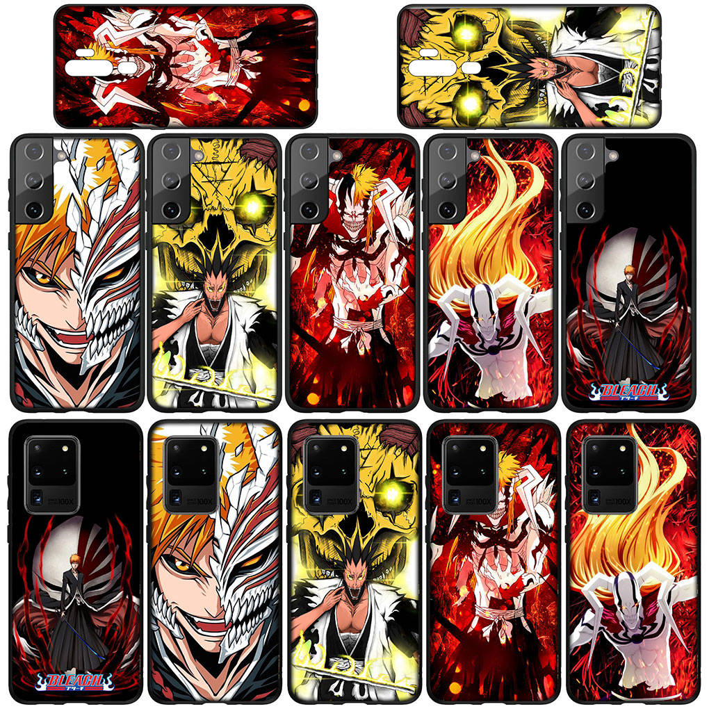 For iPhone 16 15 Xiaomi Redmi Note 14 13 12 11 Pro Max X 8 16e Samsung Galaxy S25 S24 S23 Moto OPPO Bleach Zaraki Kenpachi Kurosaki Ichigo Phone Case
