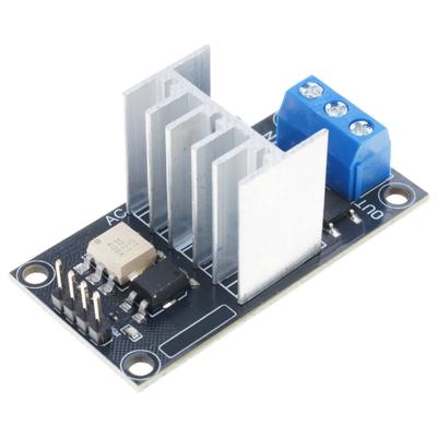 AC Light Lamp Dimming and Motor Dimmer Module 1 Channel 3.3V/5V 50/60hz 8A-400V Light Dimmer Module Replacement