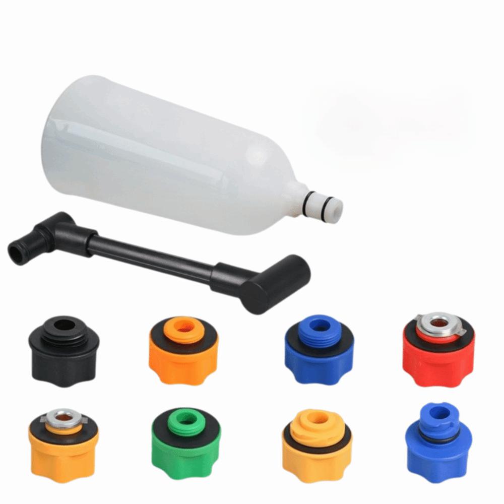 10PCS Nylon Oil Funnel Set Offset Extension Tube Offset Extension Funnel Engine Oil Filling