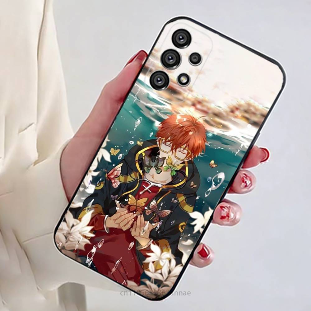 Anime Mystic Messenger Game 707 Phone Case For Samsung Galaxy A54,34,24,73,53,52,52S,04S,04E,A72 Cover