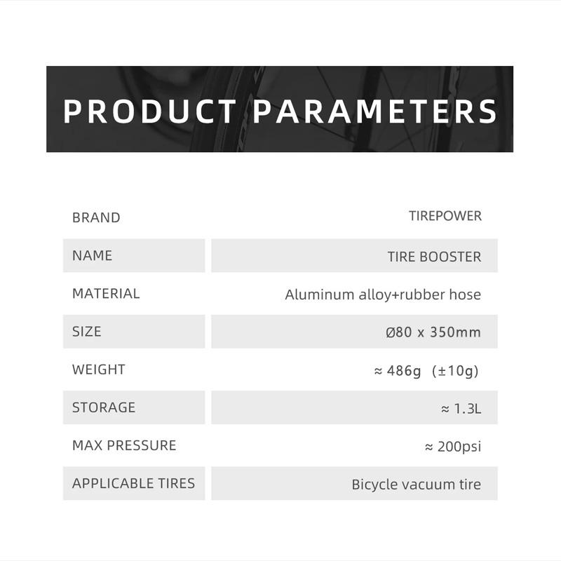 200PSI High Pressure Tank Pump Inflator Tyre Air bottle Tire Booster 1.3L With Valve Gas Cylinder For Bike Vacuum Tubeless Tire