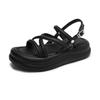 Spring Round Toe Summer Shoes Women Sandal Rubber Slippers For Demi-season Sneakers Sports Runings Shoose Leisure