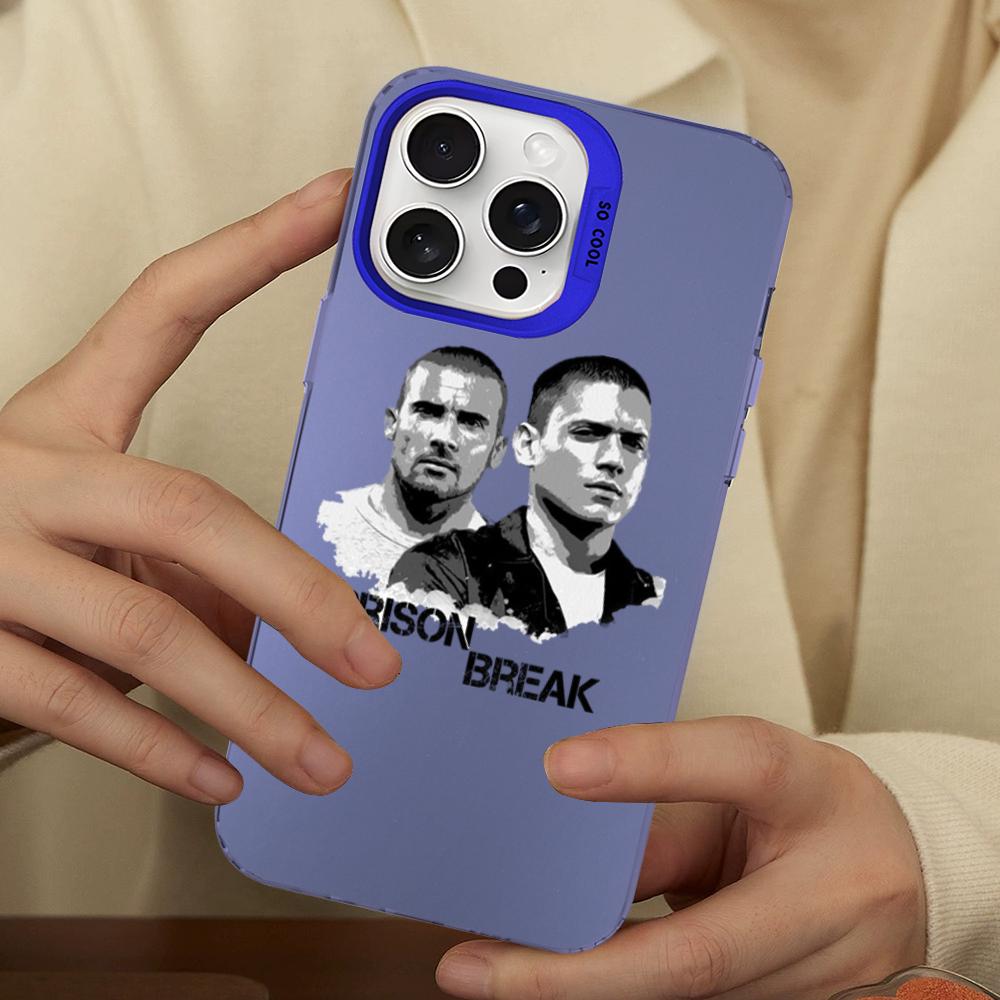 Prison Break Phone Case For IPhone 16 15 14 13 12 11 Pro Max X XR XSMAX 8 7 Plus Matte Shockproof Back Cover