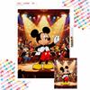 Diamond Painting Kit DIY Round Mickey Orchestra Home Wall Decor Adult Handmade Gift