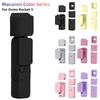 Silicone Case For DJI Osmo Pocket 3 Gimbal Camera Anti-Scratch Handle Soft Protective Case Lens Cap Anti-Bump Shell For Pocket 3