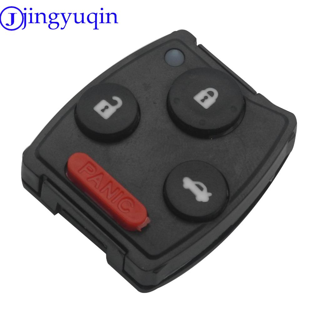 Jingyuqin With Buttons Pad Keyless Entry Remote Car Key Fob For Honda Accord 2003 2004 2005 2006 2007