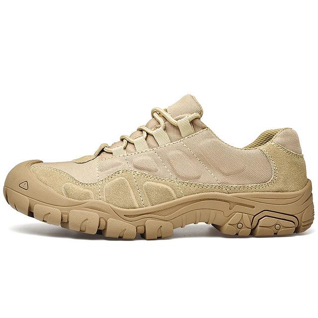 Size 46 Men 'S Desert Tactical Boots Low Cut Hiking Wading Shoes Outdoor Antiskid Breathable Trekking Hunting Shoes