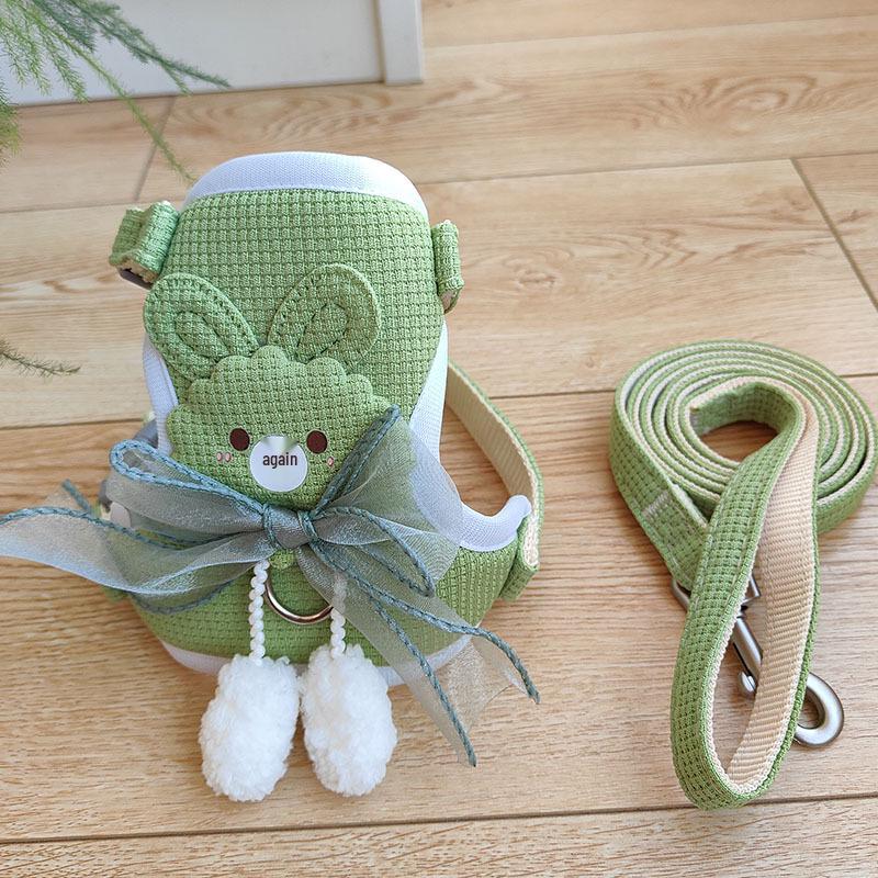 Small Dog & Cat Vest-Style Leash Harness: Pet Rope for Teddy, Bichon