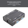 1920x1440 Video Distribution Duplicator 1 In 4 Out 250MHz VGA Splitter Amplifier Box  For Projector