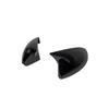 Glossy Black Ox Horn Rearview Mirror Lid  Cover Trim For -2024 Nissan Altima