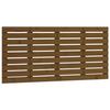 824736 vidaXL Wall-mounted Headboard Honey Brown 146x3x63 Cm Solid Pine Wood