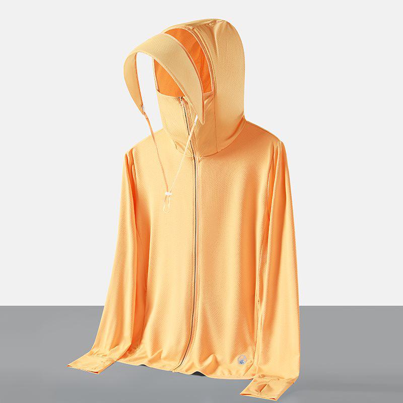 2026 UPF50+ Ice Silk Sun Protection Unisex Lightweight Breathable Summer Outdoor Clothing - Dark