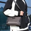 Leichte Umhängetasche für Herren mit großem Fassungsvermögen, dreilagige Umhängetasche, Pendlertasche für Herren