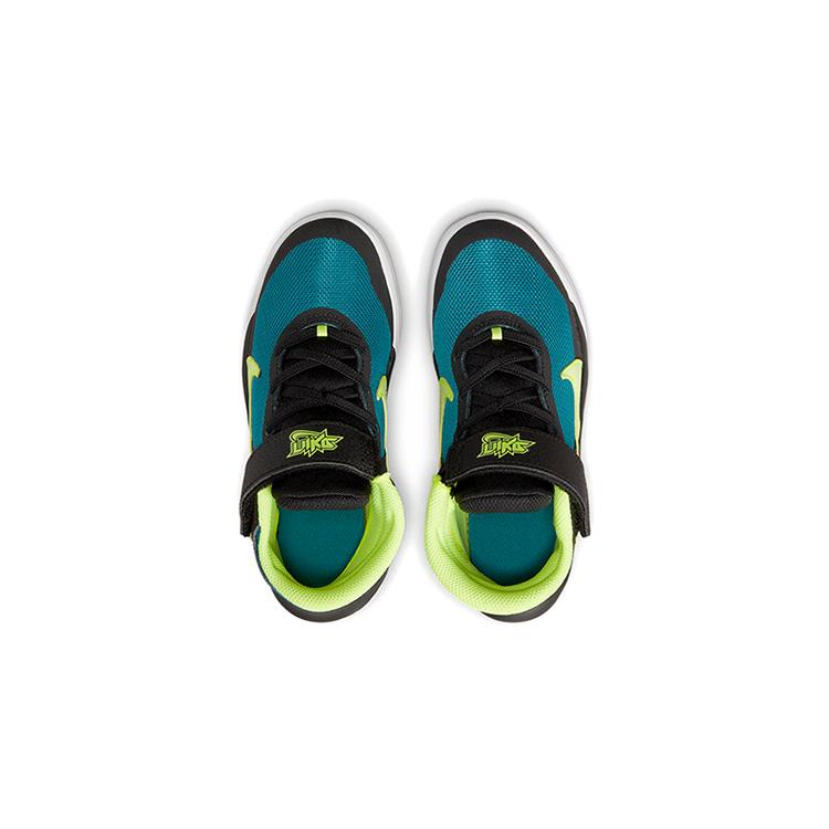 Nike Team Hustle D 10 Black Barely Volt PS DD7302-012