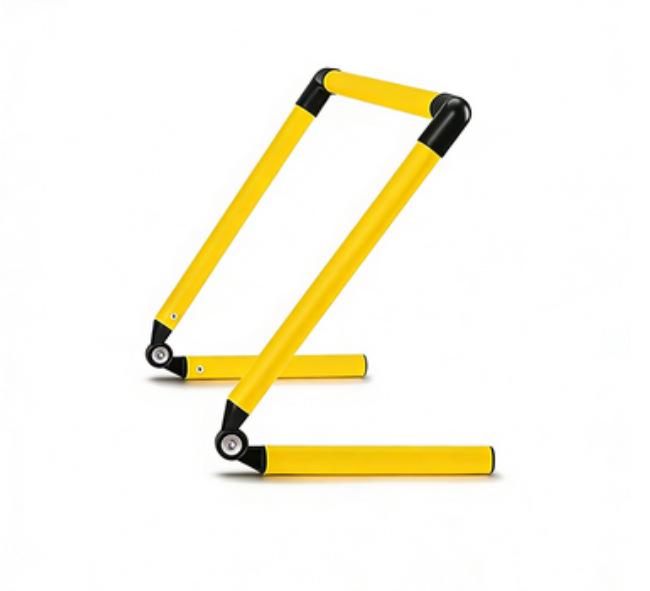

Adjustable Speed and Agility Training Hurdles for Football, Basketball, and Track 15CM Small жовтий
