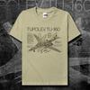 Russian Tupolev TU160 White Swan Bomber Detailed Illustration Printing TShirt Cotton ONeck Short Sleeve T Shirt Size S3XL