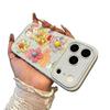 Fashionable 3D Floral Phone Case for Apple 17/16/15 Pro/Pro Max