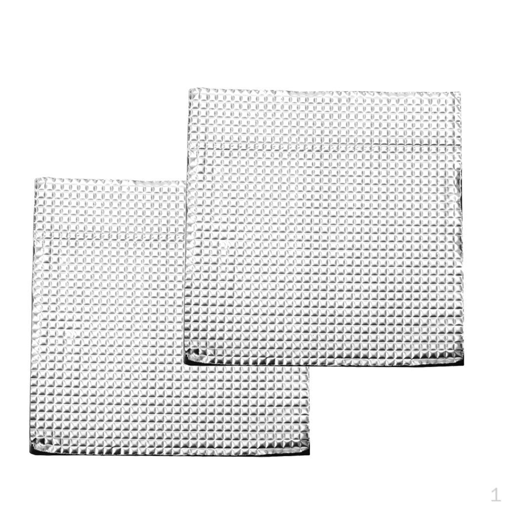

2x Хлопковый теплоизоляционный мат для 3D-принтера с подогреваемым столом, 400x400 мм