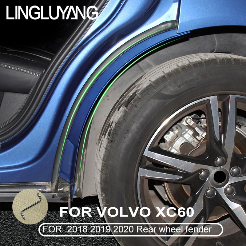 2025 pentru volvo xc60 apărători noroi albastru 2018 -2024 ușă spate specială apărătoare roată spate modificare accesorii auto apărătoare noroi