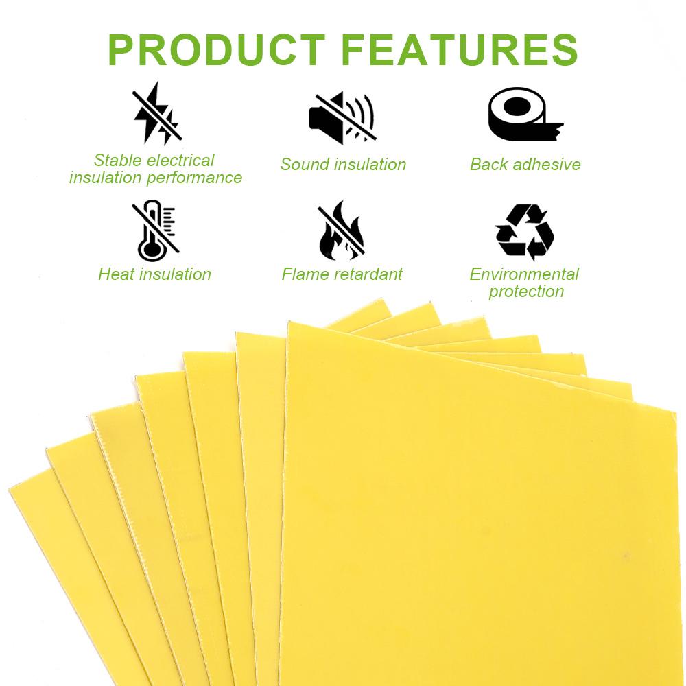 3240 Insulation Epoxy Plate 203x172x0.5mm Single Sided Adhesive for 3.2V 280Ah 320Ah 310Ah 90Ah Lifepo4 Battery Pack Diy Use