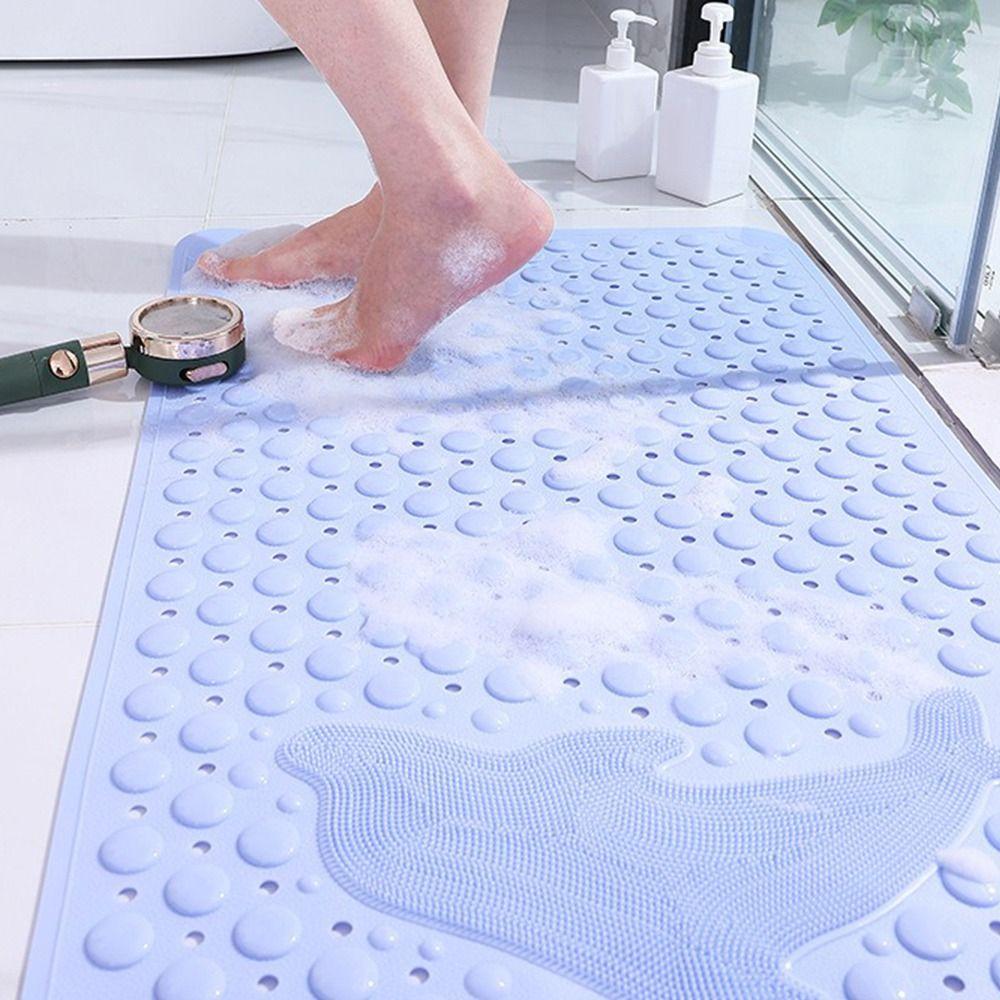 Water Absorption Bath Mat Non-slip Floor Rug Durable Doormat  Bathtub